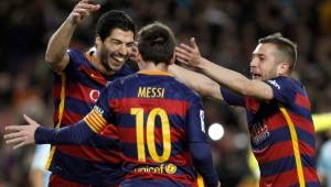 Luis Suárez marcó un triplete y el Barcelona le pasó por encima al Celta.