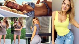 La joven rusa de 21 años sorprende en redes sociales por su cuerpazo y su fascinación de modelar en bikini.