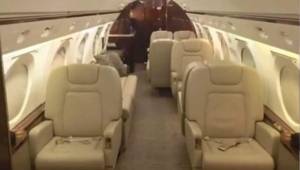 Así luce el interior del jet que se compró Floyd Mayweather.