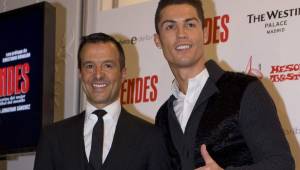 Jorge Mendes y Cristiano son buenos amigos, a parte del negocio que los une.
