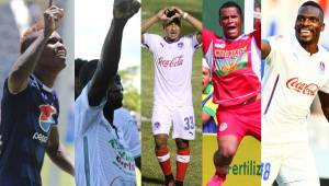 Rubilio Castillo del Motagua, Roby Norales del Platense, Chirinos de Olimpia, Rony Martínez de Real Sociedad y Estupiñán de Olimpia son los goleadores del torneo.