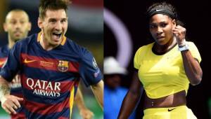 Serena es fan de Messi, quien ganó el Balón de Oro este año.