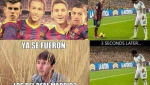 Este sábado se disputa el gran clásico del fútbol español en el Camp Nou y es por ello que recordamos los mejores memes que se han visto en estos duelos.