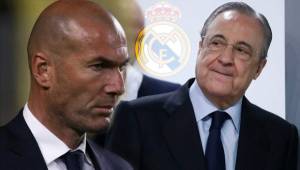 Zidane pidió tres fichajes al Real Madrid, pero el club no le complació por problemas financieros.