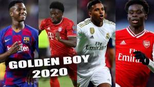 Estos son los 40 futbolistas nominados al Golden Boy 2020. Tres futbolistas de Concacaf.