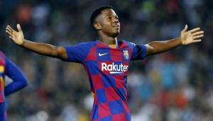 El delantero Ansu Fati es el nuevo crack y goleador del FC Barcelona.