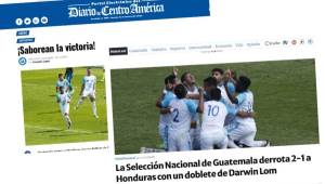 La Selección de Guatemala derrotó a Honduras en amistoso disputado en el Doroteo Guamuch Flores. Esto dicen algunos medios de aquel país.