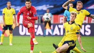 Cristiano Ronaldo marcó un auténtico golazo para celebrar su tanto 101 con Portugal.