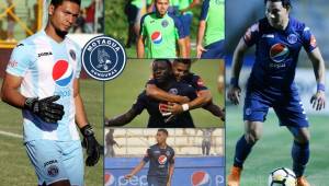 Los futbolistas que menos jugaron con Motagua campeón del torneo Clausura.