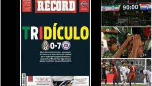 México cayó derrotado en cuartos de final de la Copa América Centenario con una de las peores goleadas de su historia. Cayó 7-0 ante Chile.