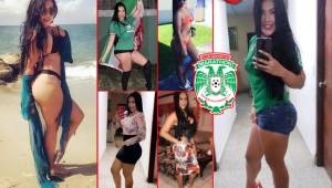 Marathón tiene aficionadas muy lindas, una muestra de eso es Andrea Ortiz, la chica que sigue a los verdes desde muy pequeña.