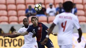 Costa Rica y Canadá empatan a uno en Houston durante la segunda fecha del grupo A en la Copa Oro 2017.