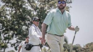 Jonathan Schacher espera poder dar la gran sorpresa en el Honduras Open del PGA Tour Latinoamérica. Foto Melvin Cubas.