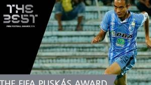 Faiz Subri es un jugador de Malasia que ganó el premio Puskas a mejor gol del 2016.