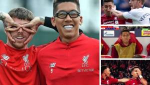 El brasileño que se recupera de su lesión el ojo izquierdo y apareció en el entremaiento del Liverpool con gafas. A continuación las fotografías del atacante brasileño con su nuevo implemento.