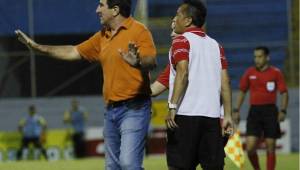 Jorge Pineda y Héctor Vargas fueron expulsados anoche en el clásico de San Pedro Sula.