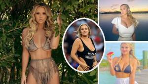 Kinsey Wolanski, la chica que se hizo famosa en la final de Champions League pasada entre Liverpool y Tottenham, está varada en las Bahamas pasando la cuarentena del coronavirus. Prácticamente son como vacaciones.