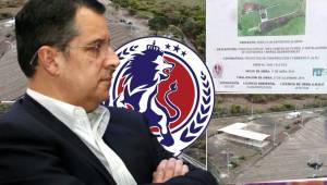 Rafael Villeda reveló cuánto le cuesta a Olimpia construir su nueva sede.