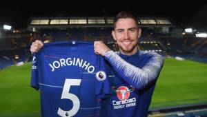 Jorginho firmó con el Chelsea, pese a ser pretendido por el Manchester City.
