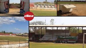 Diez viajó a Choluteca y se constató el mal estado en el cual se encuentra el histórico estadio Fausto Flores Lagos de Choluteca, te presentamos las fotos. Fotos: Ronal Aceituno.