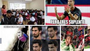 ¡Llegaron los memes! Hoy tenemos varias víctimas entre ellas el Real Madrid, Neymar y Cristiano. Messi es alabado. Conoce el motivo. Están para morir a carcajadas.