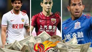 Llegaron como grandes figuras pero se fueron por la puerta de atrás con el bolsillo lleno de dinero. Estos son los jugadores que fracasaron en China.