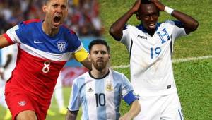 Estados Unidos y Honduras son dos de las selecciones que en este momento pelean por el repechaje; Argentina está ubicada en puestos de repesca en Conmebol.