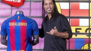 Ronaldinho estará en Honduras para un juego de exhibición que Claro organiza.