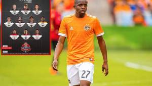 Boniek García fue de los mejores en la cancha de Houston Dynamo contra Orlando City.