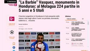 Leé el artículo completo de la Gazzetta dello Sport sobre el técnico argentino Diego Vázquez.