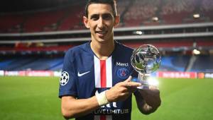 Di María fue elegido como el 'Mejor Jugador del Partido' ante el Leipzig por la Champions.