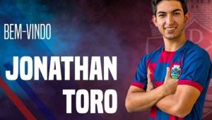 Así ha anunciado el Desportivo Chaves la llegada del hondureño, Jonathan Rubio.