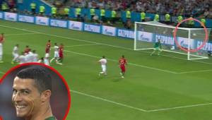 El golazo de Cristiano Ronaldo a España en el Mundial de Rusia 2018.