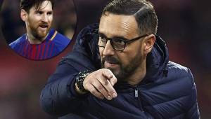 José Bordalás se entrega a Messi antes de medirse al Barcelona.