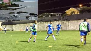 La Selección Sub-17 de Honduras se encuentra trabajando, esperando la decisión que tome la UNCAF si decide suspender o no el juego del sábado.