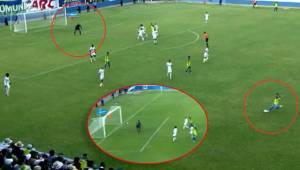 ¡Bombazo a larga distancia y confusión en Olimpia! El gol de Olancho FC que abrió la final tras zurdazo de Omar Elvir