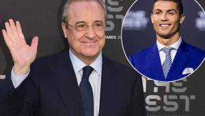 Florentino Pérez confesó que le hubiese dado un abrazo a Cristiano si hubiera asistiado a la gala del The Best de la FIFA.