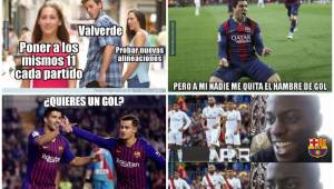 El Barcelona venció al Rayo Vallecano con un gol de Suárez en los últimos minutos y aquí te dejamos los divertidos memes que dejó el sufrido triunfo azulgrana.