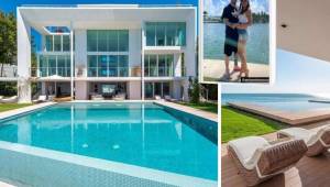 Messi eligió Miami, Estados Unidos, para pasar sus vacaciones junto a Antonela Rocuzzo y sus hijos. Esta mansión es puro lujo.