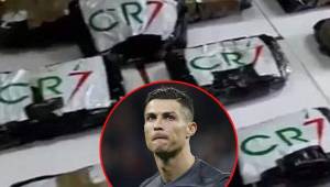 Paquetes de cocaína fueron incautados en Italia con el logo de Cristiano Ronaldo.