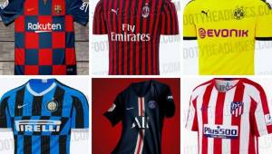 Han salido a la luz varias de las camisas que utilizarán los equipos de Europa la siguiente temporada. El Barcelona al estilo Croacia, Real Madrid con un color poco habitual y Juventus sorprende con su diseño.