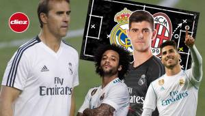 El Real Madrid recibe este sábado al Milan por el Trofeo Santiago Bernabéu y esta sería su alineación. El portero costarricense, Keylor Navas, podría arrancar desde el banquillo y en su lugar debutaría el belga Thibaut Courtois, apunta la prensa española.