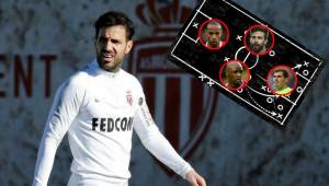 El futbolista del Mónaco reveló en sus redes sociales el mejor 11 con el que ha jugado a los largo de su carrera. Sorprende que no esten nombres como el de Villa y Puyol.