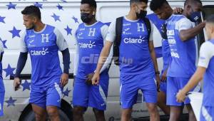 La Selección de Honduras entrenó por última vez en el país y desde este domingo se traslada a Costa Rica para el partido del martes en San José. Fotos N. Romero