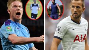 En Inglaterra se sorprenden con las 'panzas' de Kevin de Bruyne y Harry Kane