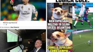 El Atalanta jugó casi todo el partido con un hombre menos y los memes no perdonan al Real Madrid. 'Ayuda del árbitro y del VAR', dicen en las redes.