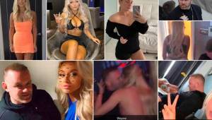 El exdelantero del Manchester United tuvo que acudir a la policía luego de las imágenes que publicaron las mujeres en redes sociales.