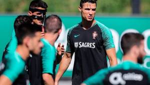 Cristiano Ronaldo se reporta con la Selección de Portugal.