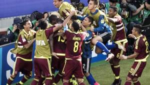 La selección Sub-20 de Venezuela pasó a octavos de final de forma perfecta.