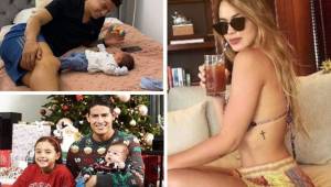 Por su parte, Shannon de Lima, pareja de James es atacada por no subir fotos con el bebé. El jugador del Real Madrid si pasa publicando imágenes con su segundo hijo Samuel.